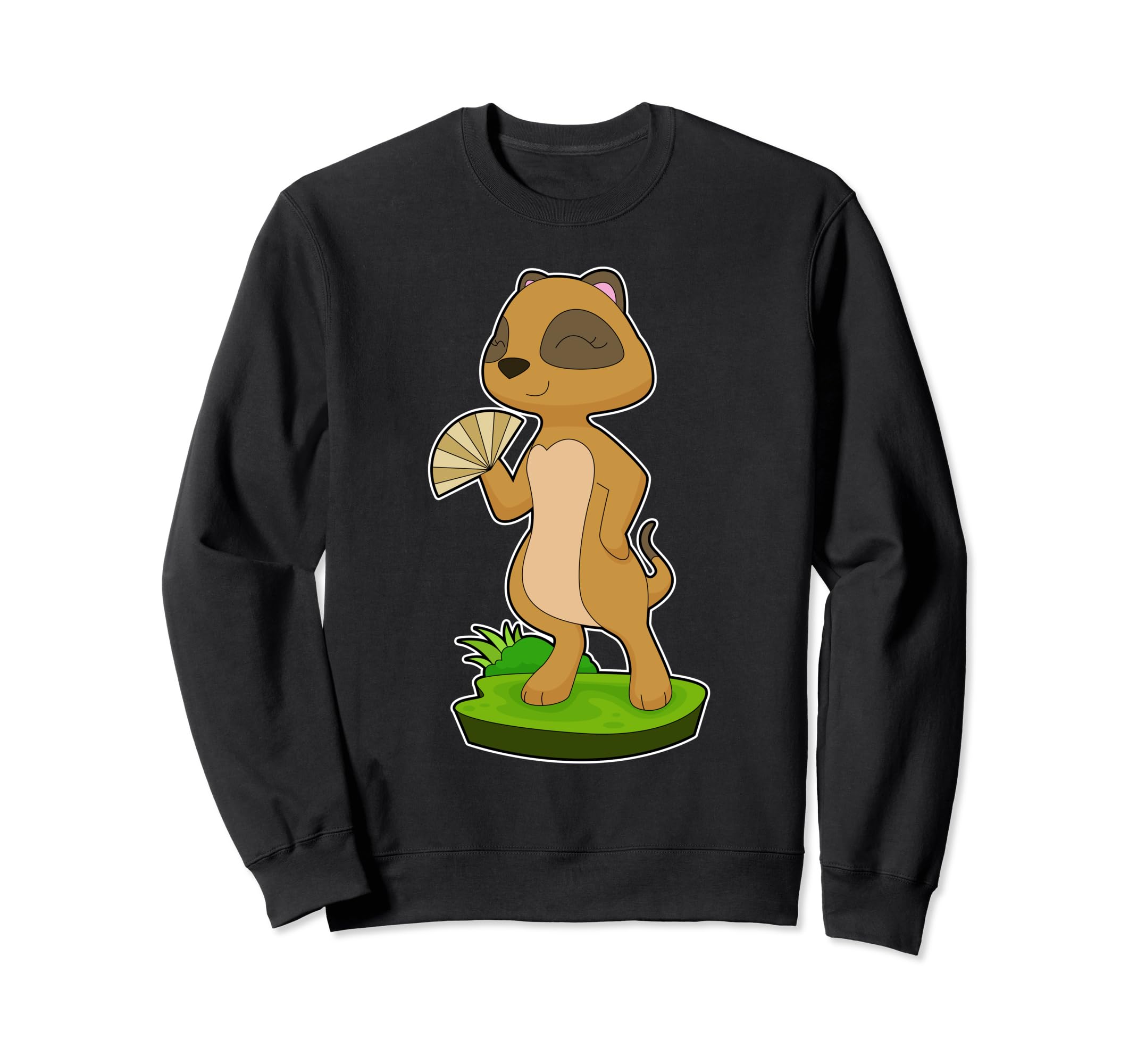 

Meerkat Fan Sweatshirt чёрный