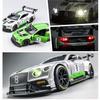 1:32 Scale Continental GT Le Mans Alloy Racing Car Model, Diecast Metal Toy Vehicles Car Model Simulation Collection Children Toy Gift
