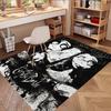 Corpse Bride Print Rug, Washable Floor Carpet, For Entryway Dorm Laundry Room Office Study, Home Decor Birthday Christmas Gift