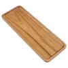 Irregular Oval Plate Serving Tray Wooden Dinner Plate Elegant Table Decor