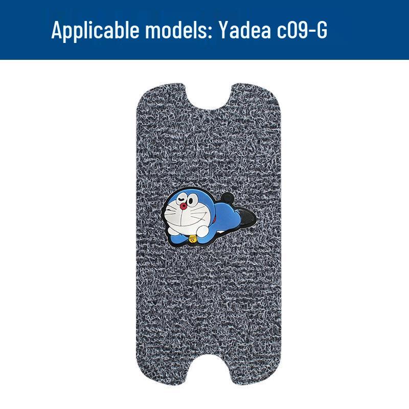 Durable Non-Slip Waterproof Foot Mats for Yadea C09-G Electric Scooter