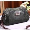 Retro Fashion Women's Leather Bags Compact One-shoulder Messenger Meniscus Bags Classic and Versatile Messenger Bag