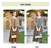 Elegant Summer Two-Piece Set: Stylish Thin Cardigan for Middle-Aged and Elderly Women