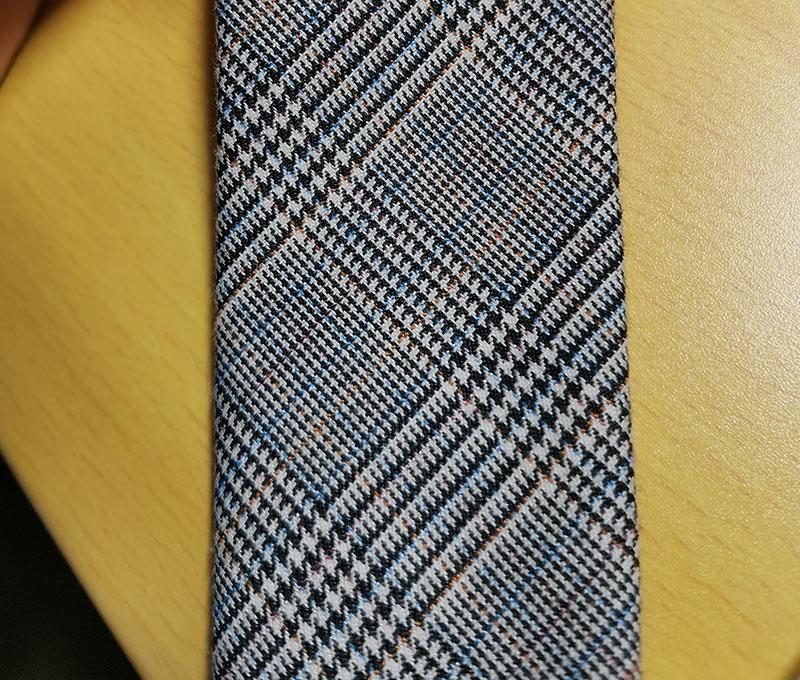 Korean version casual necktie fashion retro plaid men and women neck tie classic tie