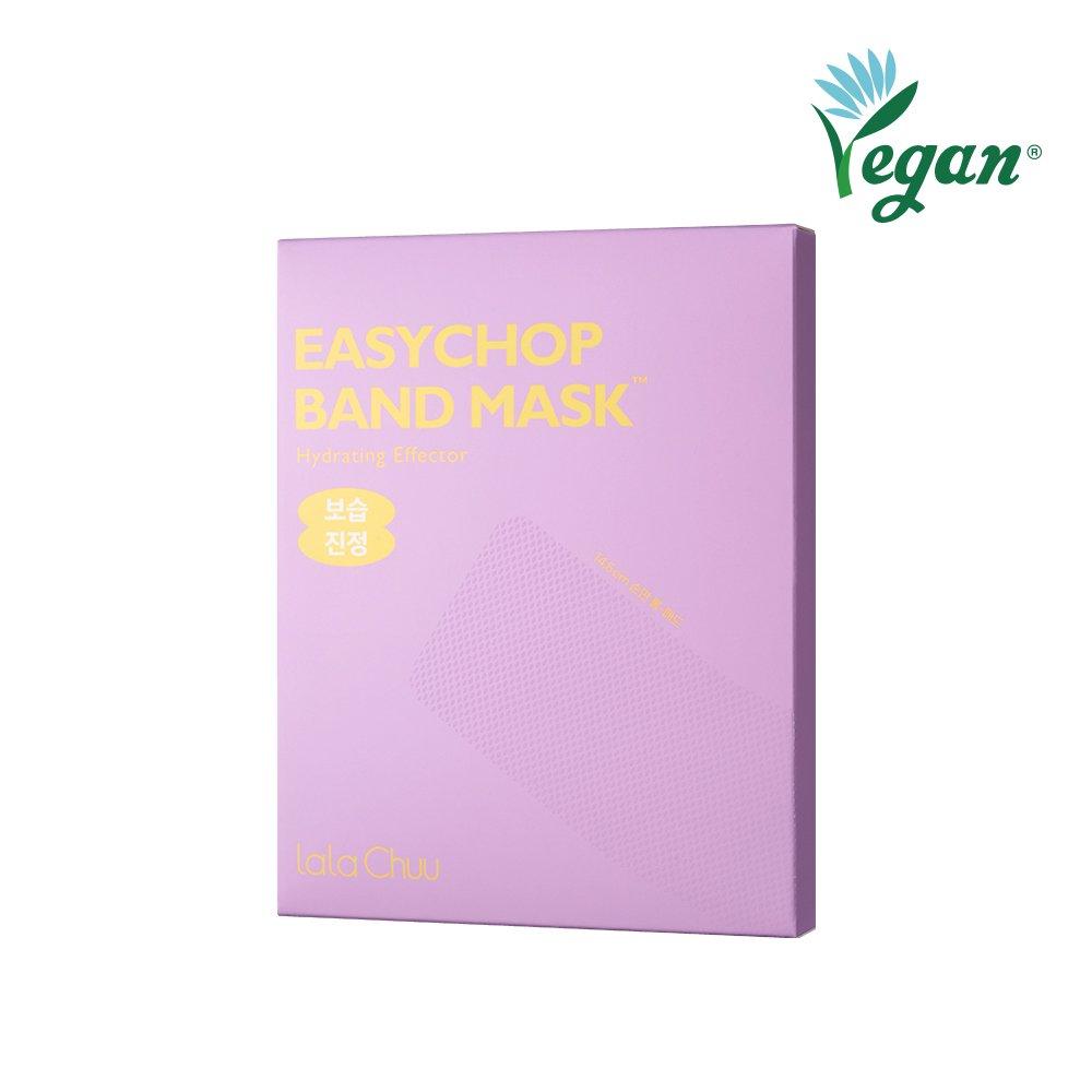 

[Увлажняющий/Успокаивающий] LALACHUU Easy Chop Band Mask Pack Увлажняющий Эффектор Набор из 4 шт., 5 шт.