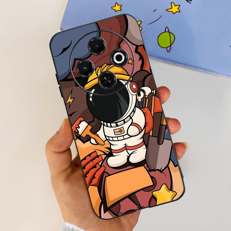 For Tecno Spark 30C Phone Case Spark30C 4G KI5 KI5n Elegant Printing Soft Silicone TPU Cases