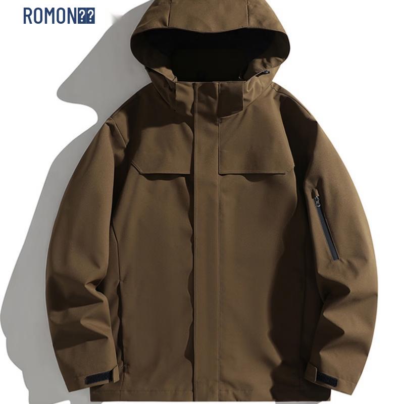 ROMAN Unisex Outdoor All-Season Windbreaker 4XL