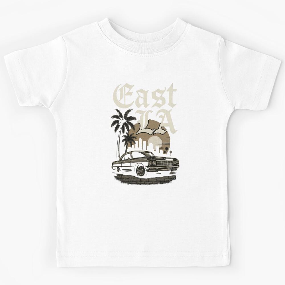 East LA Vibes - Classic Lowrider Street Style Kids T-Shirt 120