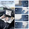HYTARSEIDO Car Steering Angle Car Table with Side Vehicle Multifunctional Tray for PC and Strong Load Capacity Table, Wheel/Driver's Seat, 9-Position