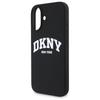 Dkny Dkhmp16Ssnyach Iphone 16 6.1       Black Hardcase Silicone White Printed Logo Magsafe