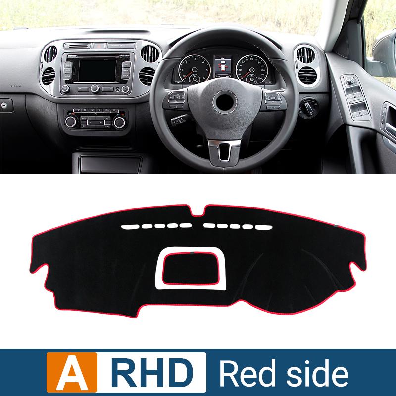 

Для Volkswagen VW Tiguan 5N 2007 2008 2009 2010 2011 2012 2013 2014 2015 2016 крышка приборной панели автомобиля Avoid Light Mat Anti-UV Carpet