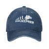 Vintage Denim Biker Evolution Motorcycle Baseball Caps Women Hat Adjustable Casquette Gorras