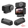 With 1/4 Screw Magnetic Mount Charger Adapter for DJI Osmo Nano Action Camera Accessories