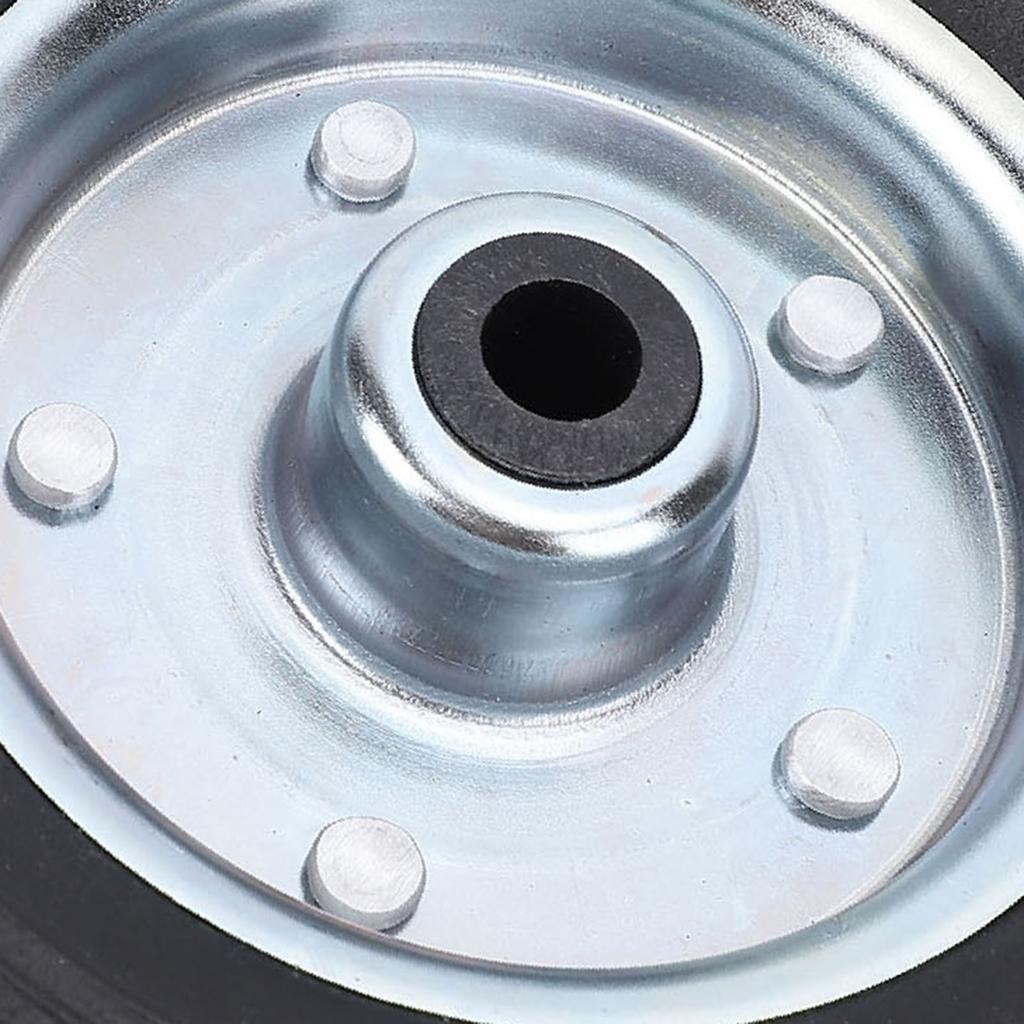 Trailer Jack Wheel 6 Inch 43mm Rim 1100lbs Load Capacity Waterproofing Trailer Jack Wheel Replacement