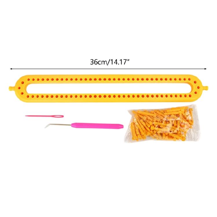 DIY Garn Webwerkzeug mit Häkelnadel und Stricknadel Webwerkzeug-Set