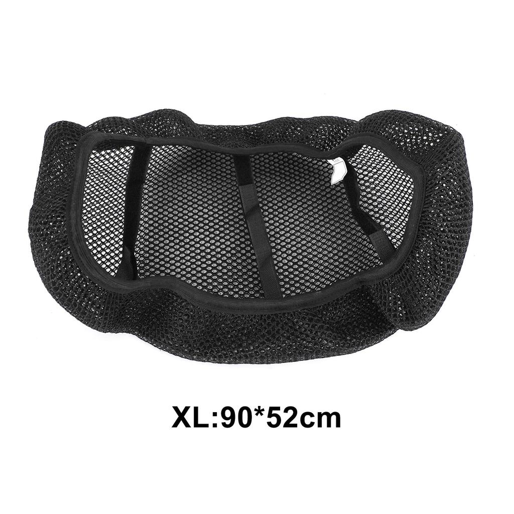 Heat-Resistant Net Seat Mesh Cover Universal For Motorcycle Scooter Motorbike M-XXXL