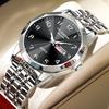 GUANQIN Men's Watches Casual Trend Fine Steel Original Brand Quartz Wristwatch for Man Waterproof Luminous Date Week Fashion New