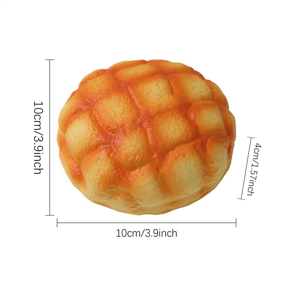Bread Fidget Toy Squeeze Toy Bread Shape Simulation Sensory Fidget Toy Tear Resistant Funny Bread Stress Toy Bread Relaxing Toy