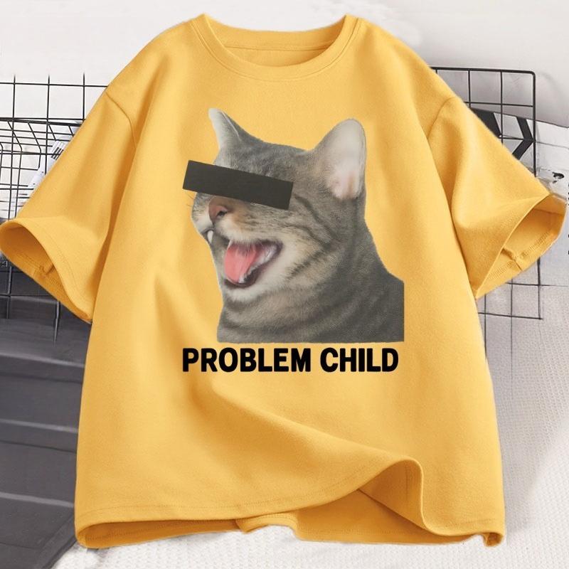 

Funny Cat Gang Vintage TShirt Unisex Women Unisex Oversized T Shirt Casual Cotton Short Sleeve Round Neck Tshirt Unisexs Clothing 4XL