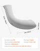 VEVOR Pregnancy Pillows, L-Shaped Maternity Pillow for Pregnant Women