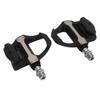 2Pcs Road Bike Self Locking Pedals Engineering Plastics Adjustable Bicycle Accessories with Lock Plates