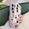Blumen Panda Handyhülle Für Xiaomi Redmi Note 14 13 12 12S 11 11S 10 10S 9 9S Pro Plus 4G 5G Flüssigsilikon Hülle