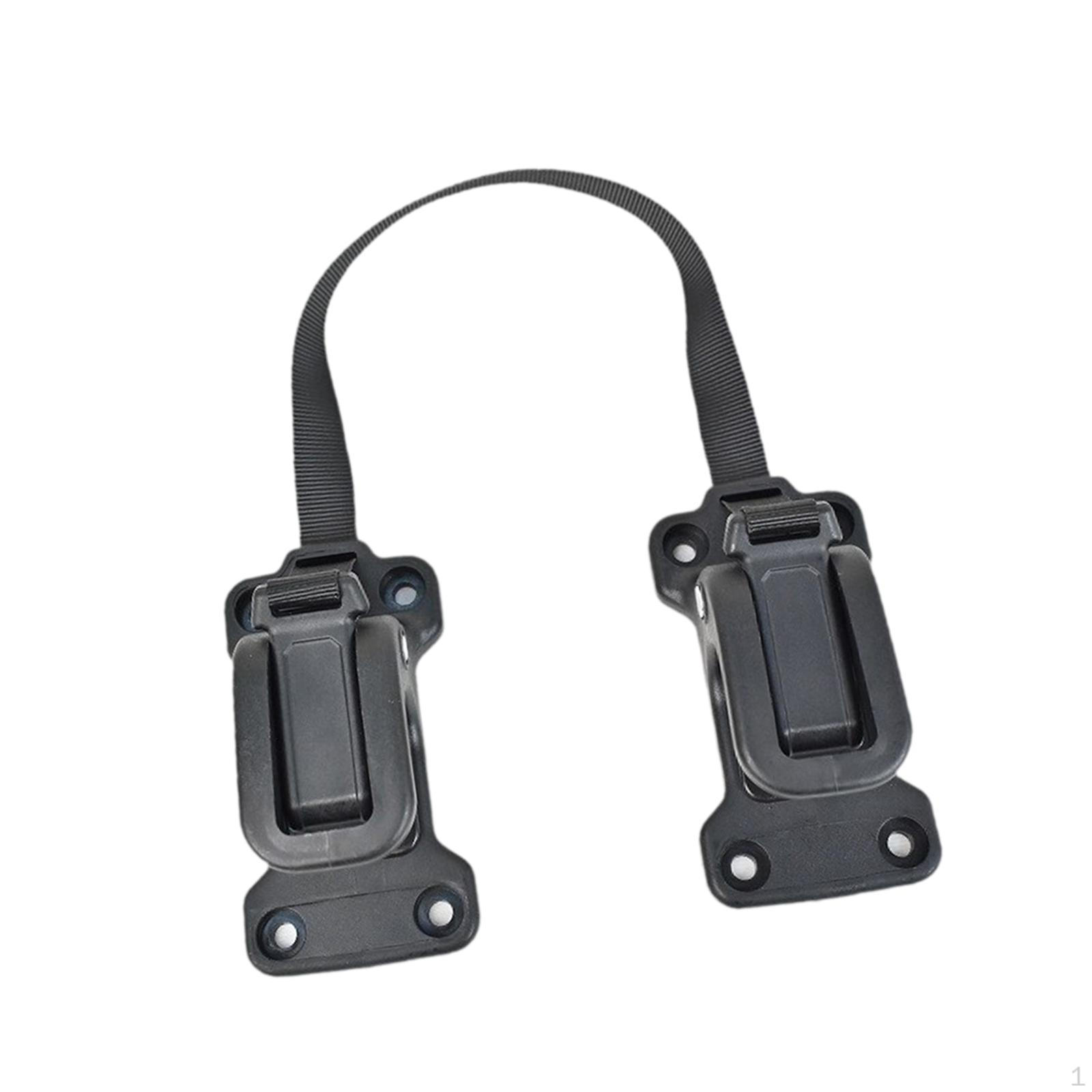 

Bike Bag Buckle Mount Luggage Side Practical Easy to Install Portable