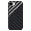 ABEEL For iPhone 16e Case Compatible with MagSafe Carbon Fiber Texture Back Cover