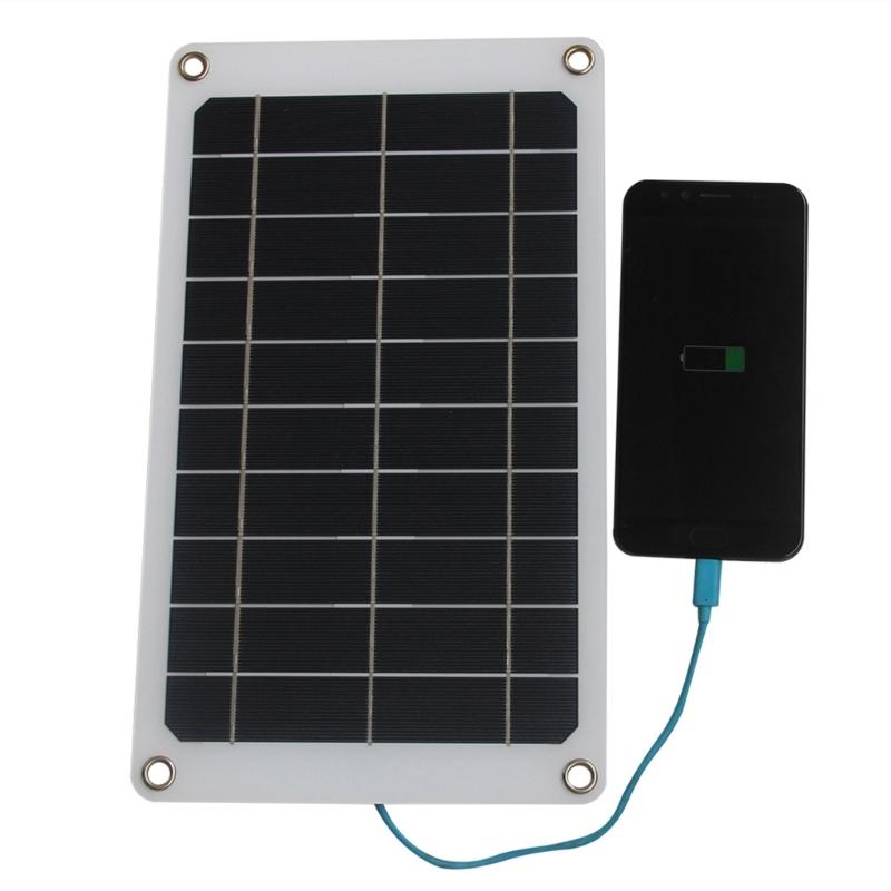 High Efficiency Lightweight Solar Charges 10W 5V IP65 Waterproof Flexible Designs Solar Panel For Outdoor Activity