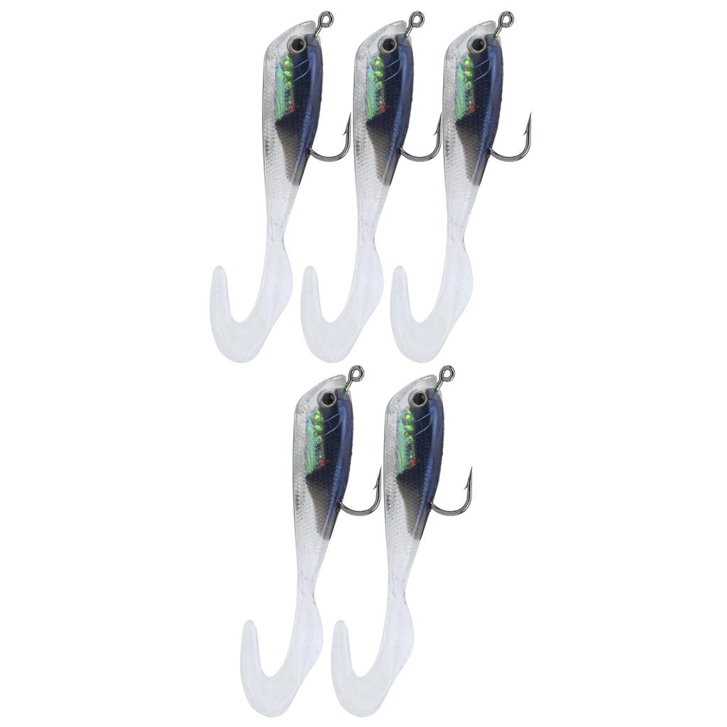 Ice Fishing Artificial Simulation Long Shot Winter Lure Bait Fishing Tackle with Hook3#