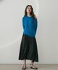Dijainowol Reverse Off-Shoulder Knit_Blue