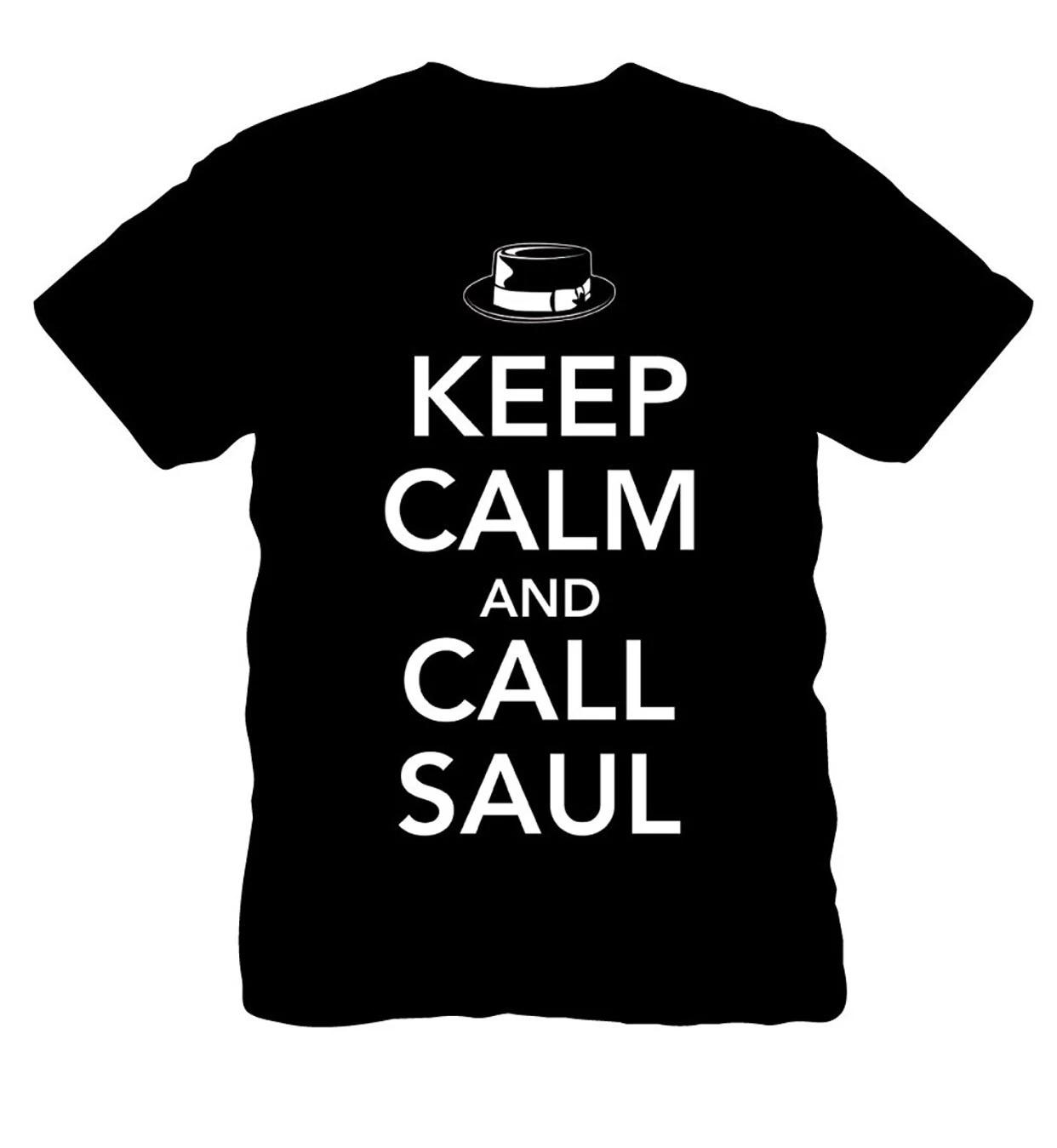 Keep Calm And Call Saul - Breaking Bad T-Shirt - Adult S - NEW! 2XL