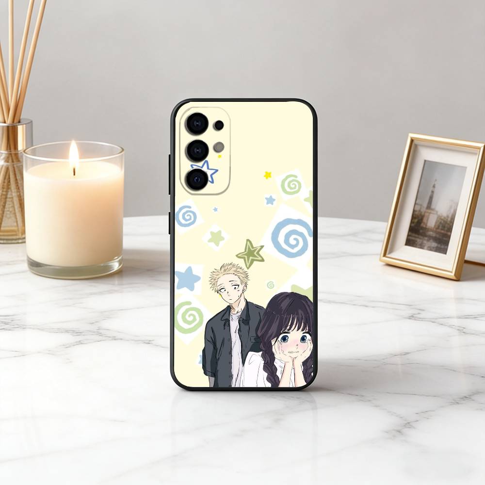 K-Kaoruko W-Waguri Rintaro T-Tsumugi-S Phone Case Black Silicone Soft For Samsung S25,S24,S21,S22,S23,S30,Ultra,S20,Plus,Fe,Lite