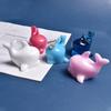 Creative Dolphin DIY Handmade Mold Animal Jewelry Decoration Silicone Mold Resin Jewelry Making Tool Cartoon Cute Ornament Mold