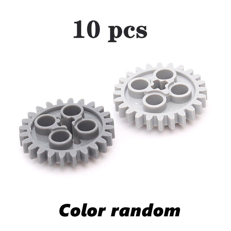 MOC Gear Series Gear Rotating Platform Gear Rack and Gear Differential High-tech Parts Small Particles Building Blocks Toys