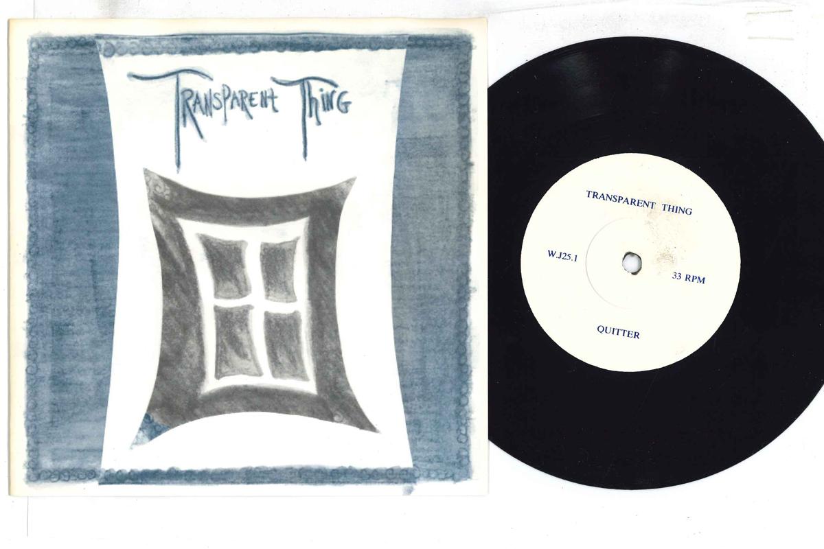 

7inch Record TRANSPARENT THING - Quitter / Ada WJ25 WURLITZER JUKEB 1997 UK Rock Used