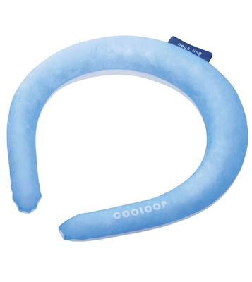 Freezes At Provides a Cool 2 Hours In the Scorching Summer Ranked 3rd Overall In Nikkei 2022 Hit COOLOOP Ice Neck Blue L 28℃, Sun. Trendy's