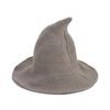 Autumn and Winter New Halloween Decorative Hats Female Tide Hot Black Witch Hat Foldable High Top Basin Hat