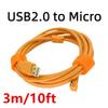 3/5м Кабель Type-C USB на Micro B для стрімінгу в реальному часі для камери Sony ZV1 M50, підключення до ПК, Imaging Edge, Youtube, Capture One, USB-C