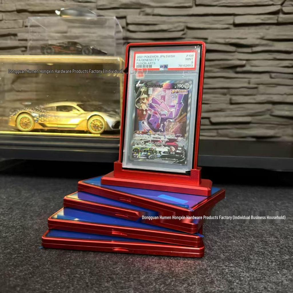 Funda de Tarjeta Personalizable para Cartas Pokemon Estrellas y Holográficas Calificadas PSA/BGS
