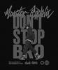 MONSTER REPUBLIC Don'T Stop Bro Gray T-Shirt Black_9170