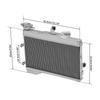 Motorcycle Aluminum Radiator Cooler Cooling For YAMAHA FZ07 2015-2017 MT07 2015-2020 Tracer 700 2016-2019