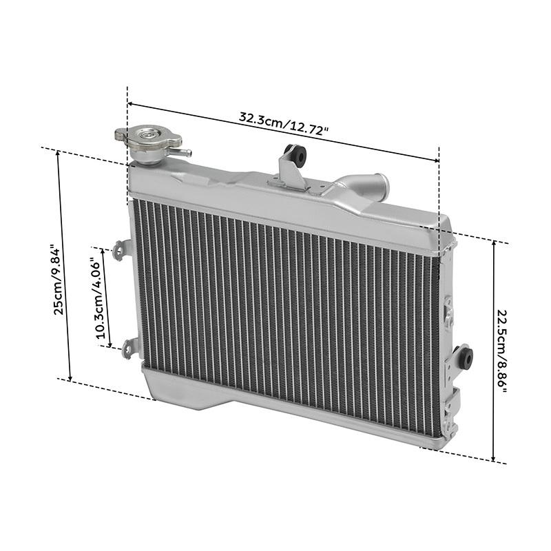 Motorcycle Aluminum Radiator Cooler Cooling For YAMAHA FZ07 2015-2017 MT07 2015-2020 Tracer 700 2016-2019