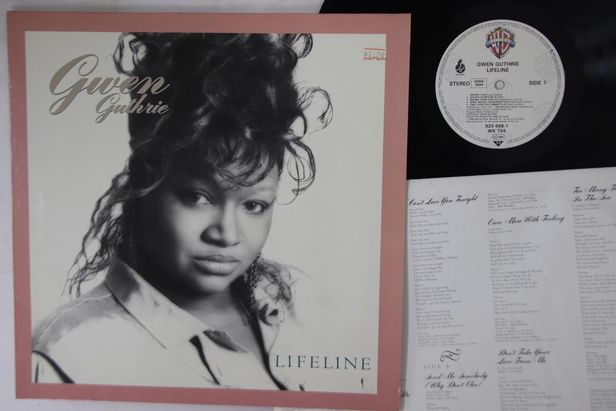 

LP-пластинка ГВЕН ГАТРИ - Lifeline 9256981 WARNER BROS 1988 Европа Соул/Фанк Б/У