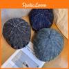 Beret Retro Denim Hat Short Brim Duckbill Cap For Women Casual Street Wear
