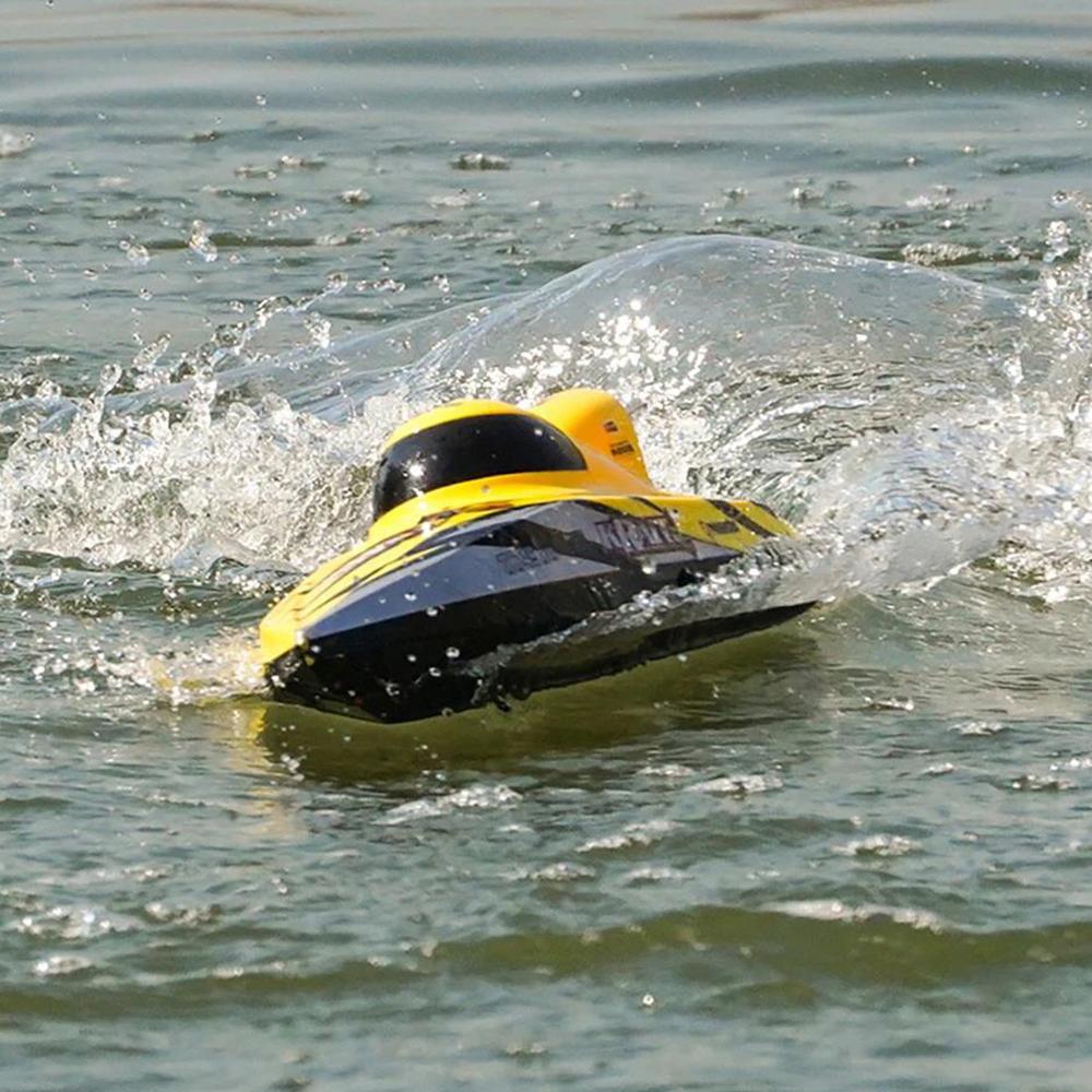 Remote Control Boat for Adults and Kids, 2.4GHZ 25km/h Turbojet High Speed Speedboat with Brushless