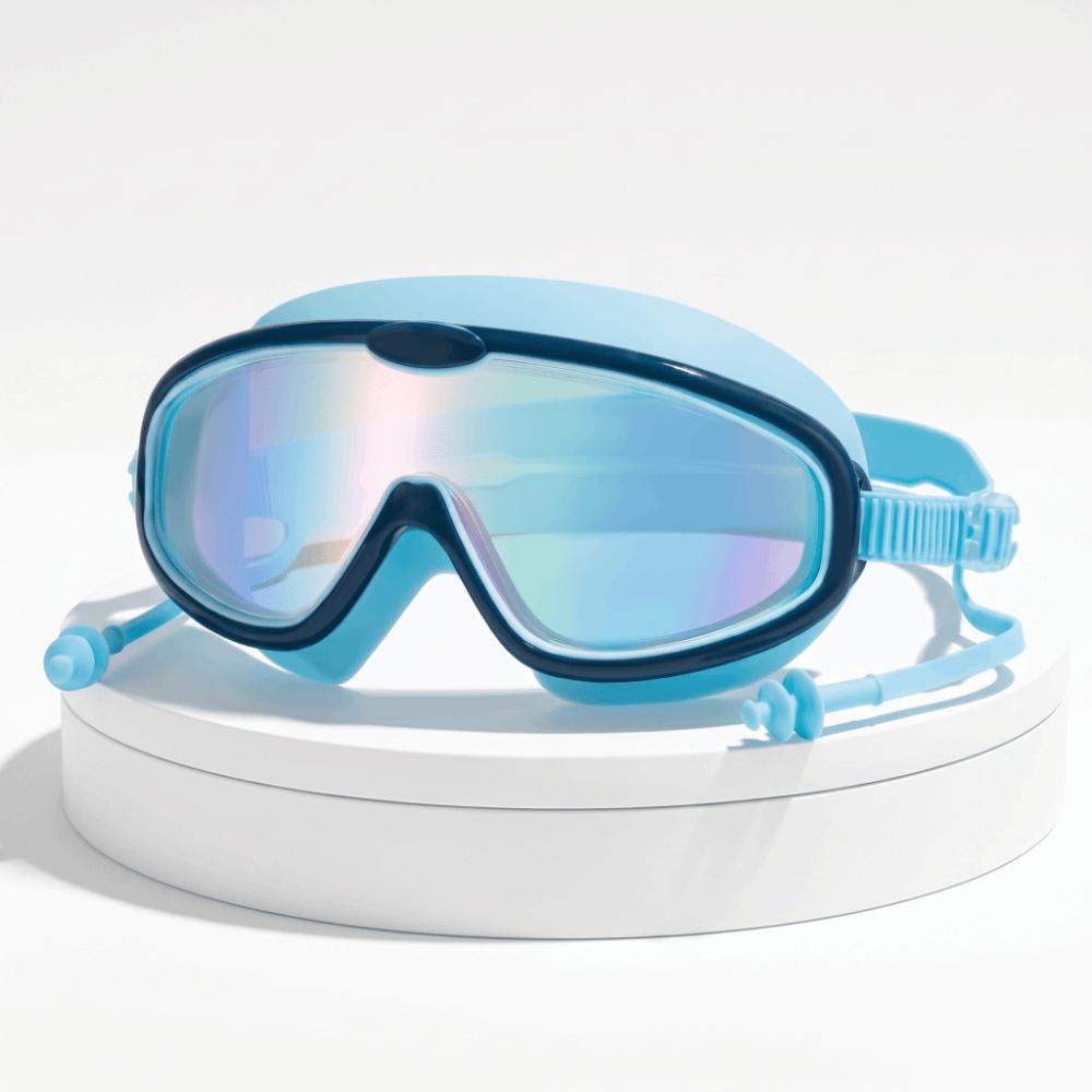 Wide View Big Frame Swim Goggles Anti-Fog Large Frame Swim Goggles Swimming Goggles Swimming