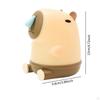 Cute Capybara Night Light Nursery Nightlight Pull Cord Switch Bedside Lamp Kid for