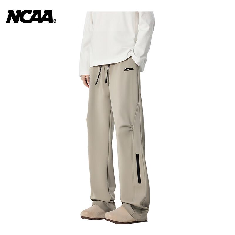 Повседневные прямые брюки с принтом букв NCAA L