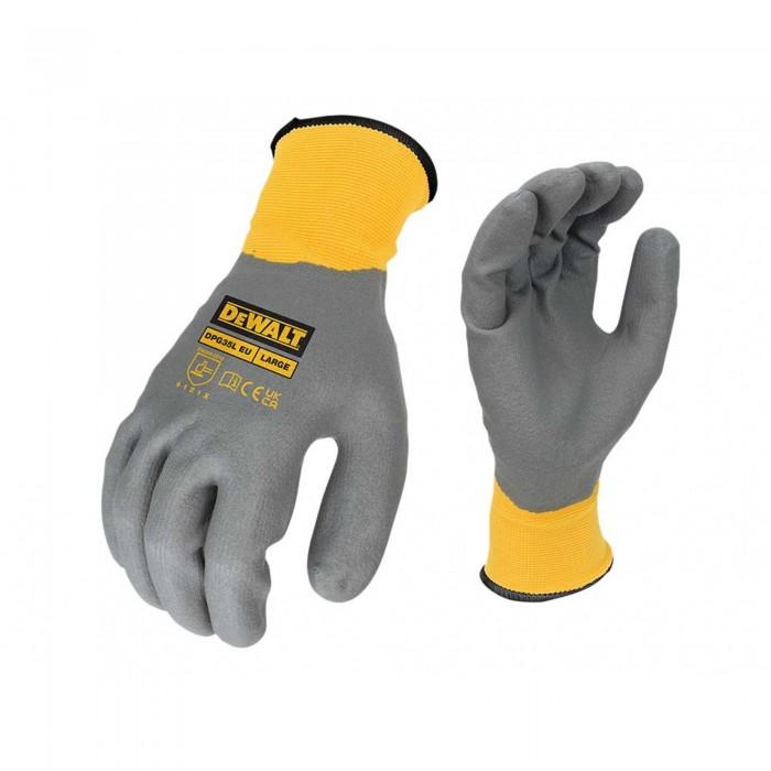 Dewalt Power Tools Water Resistant Grip Gloves - L (size 9) One Size tropical rain forest